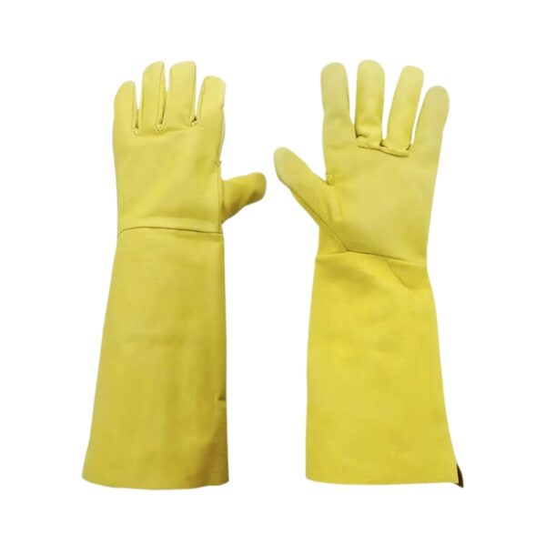 Guantes vaqueta ingeniero sencillo largo 16"