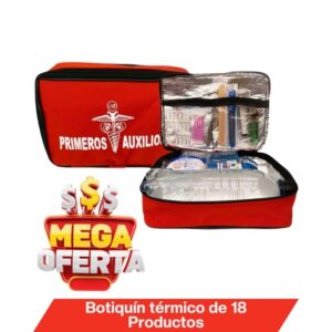 Botiquín Básico Primeros Auxilios 18 Elementos