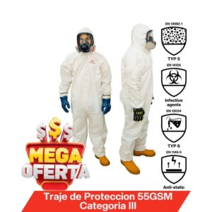 Traje de Proteccion Categoria III 55GSM